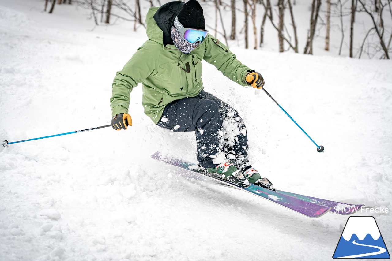 サッポロテイネ｜今シーズンは春セッション！プロスキーヤー・谷藤昌司さんと滑る１日。まさかのパウダー？！